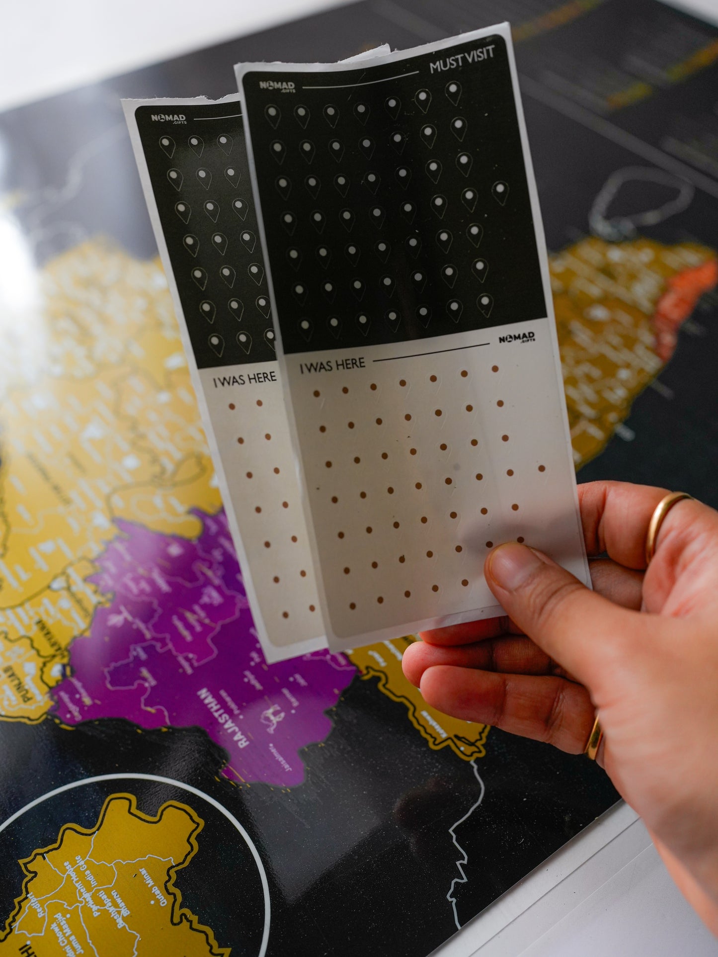 World Travel Scratch Map