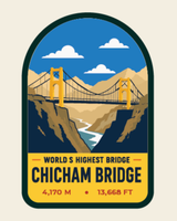 Chicham Bridge - Bag Patches