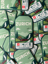 Zurich - Bag Patch Sticker