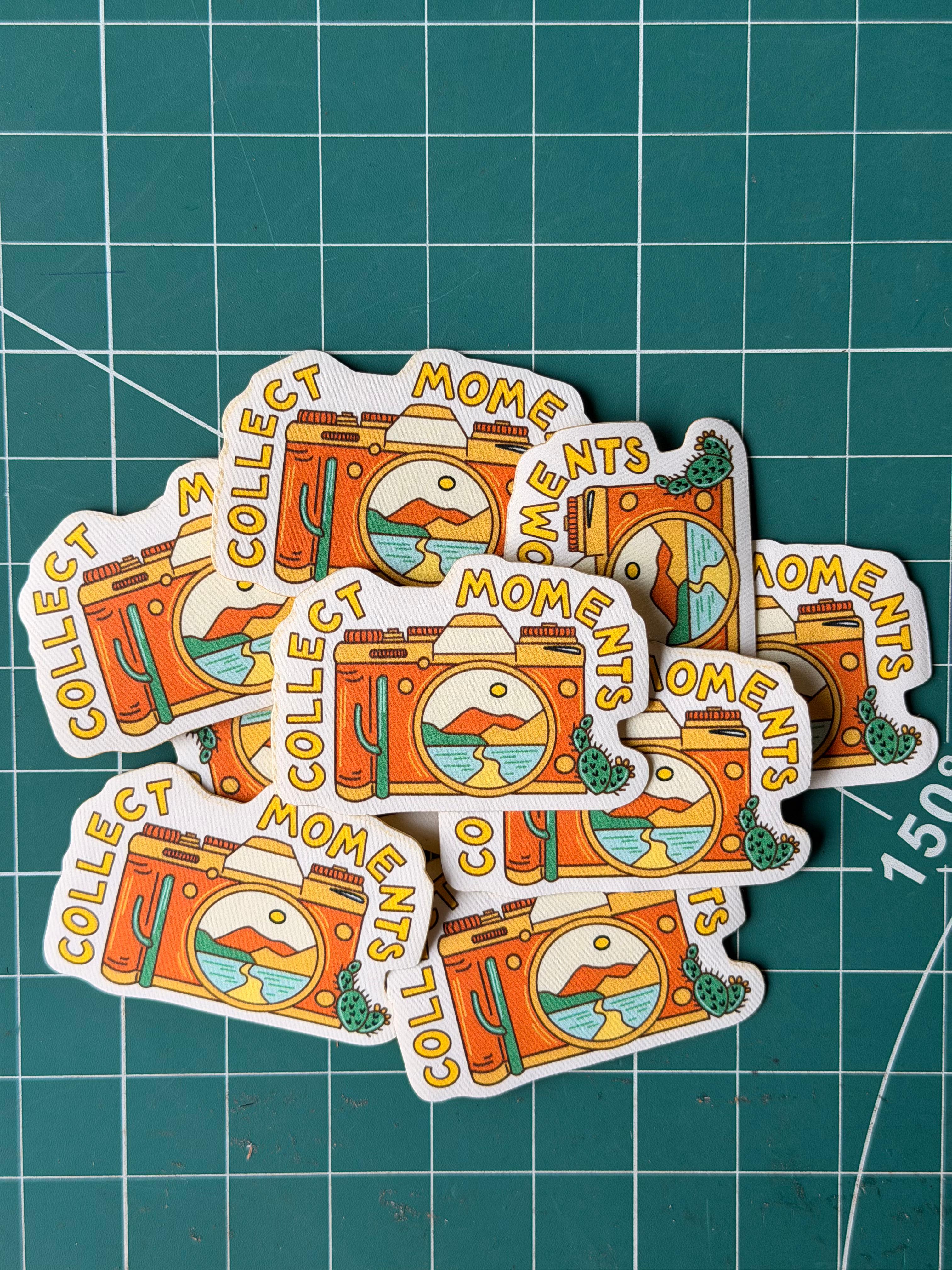 Collect Moments – Decorative Bag Patch – Topo Nomad