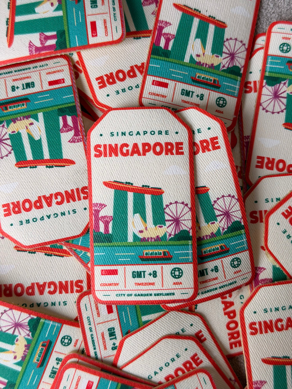 Singapore - Bag Patch Sticker