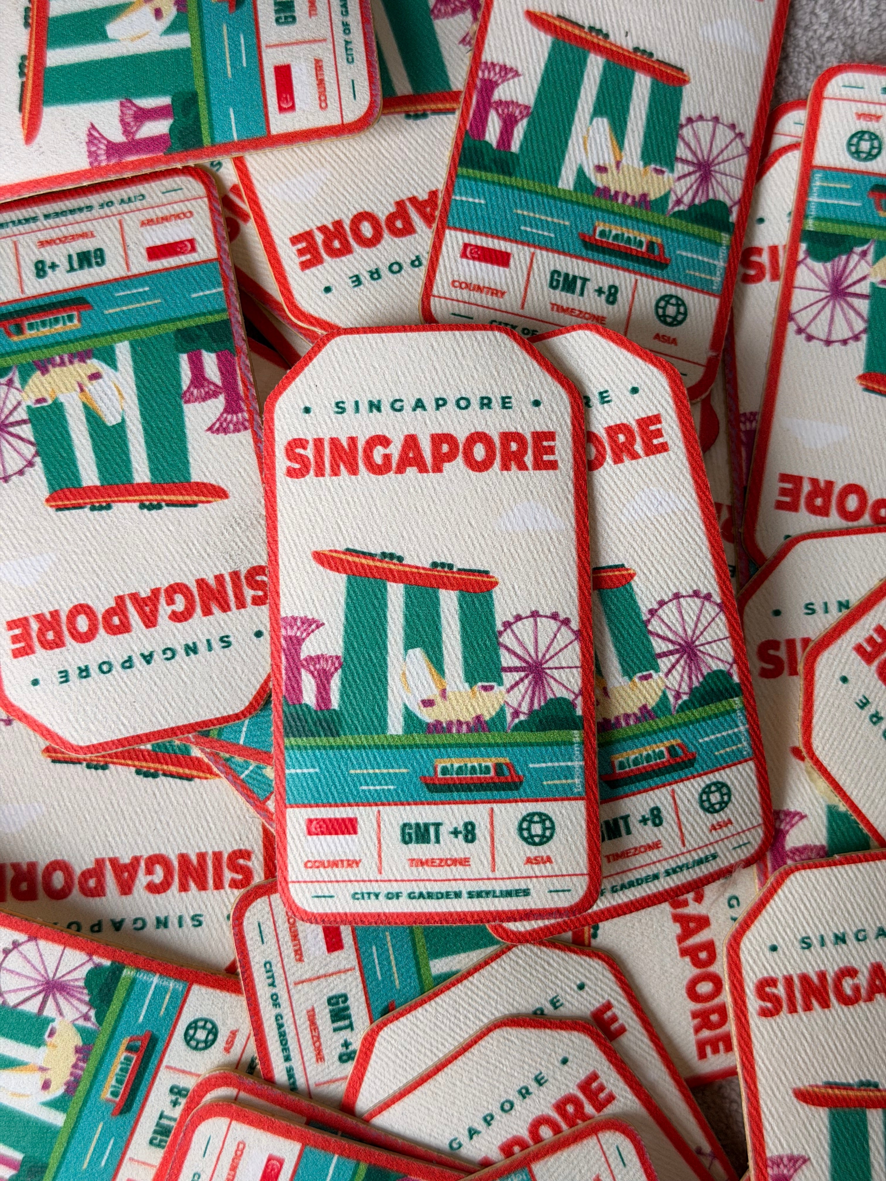Singapore - Bag Patch Sticker