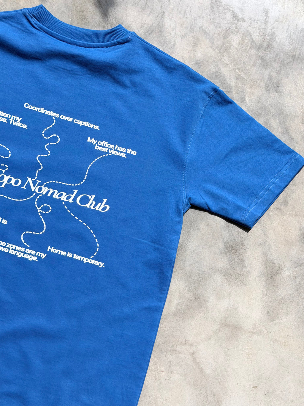 The Topo Nomad Club - Travel Tee Edition