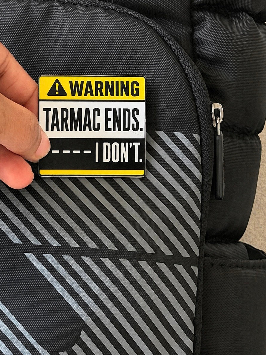 Warning - Bag Patch Sticker