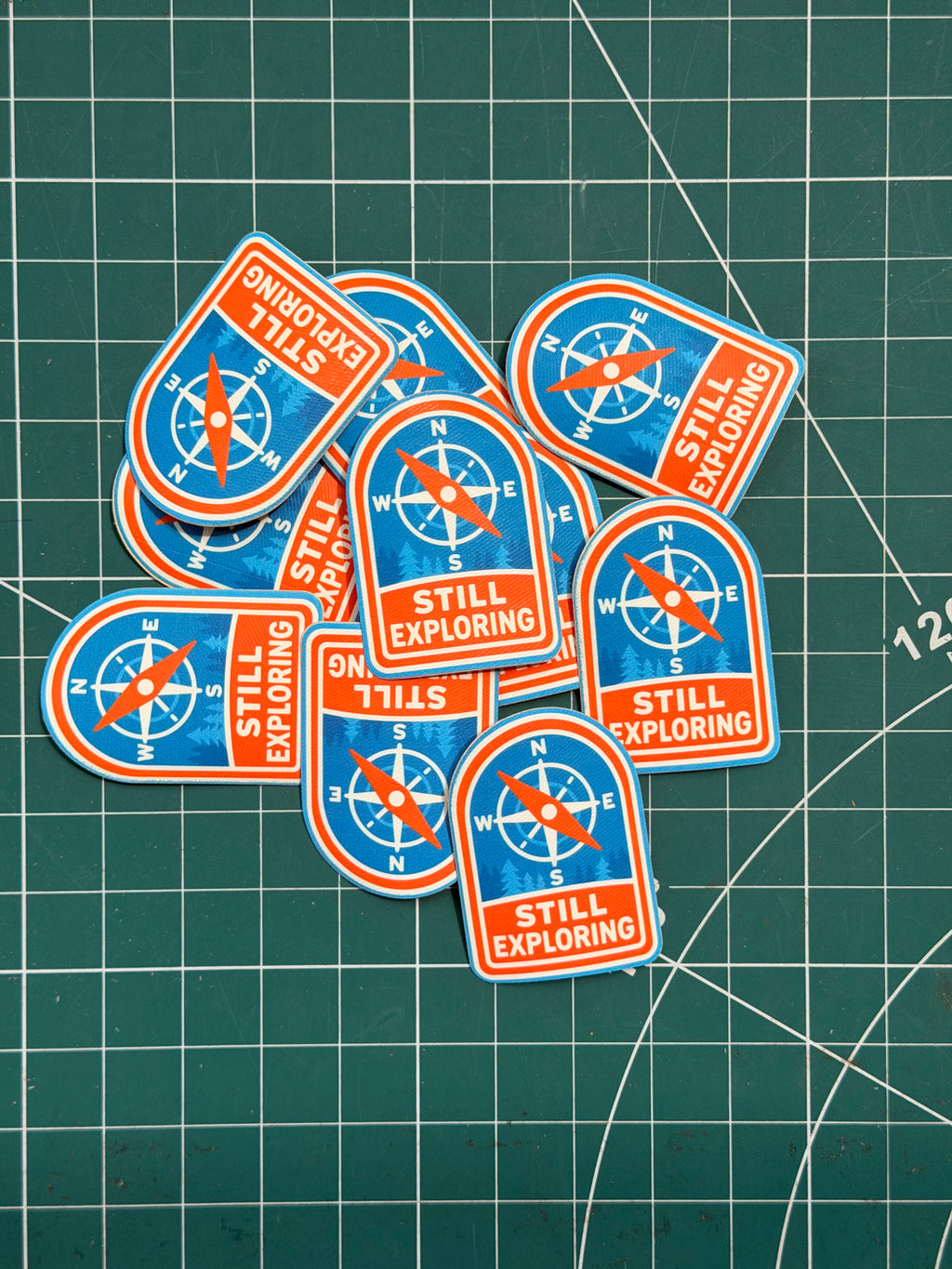 Still Exploring - Decorative Bag Patches
