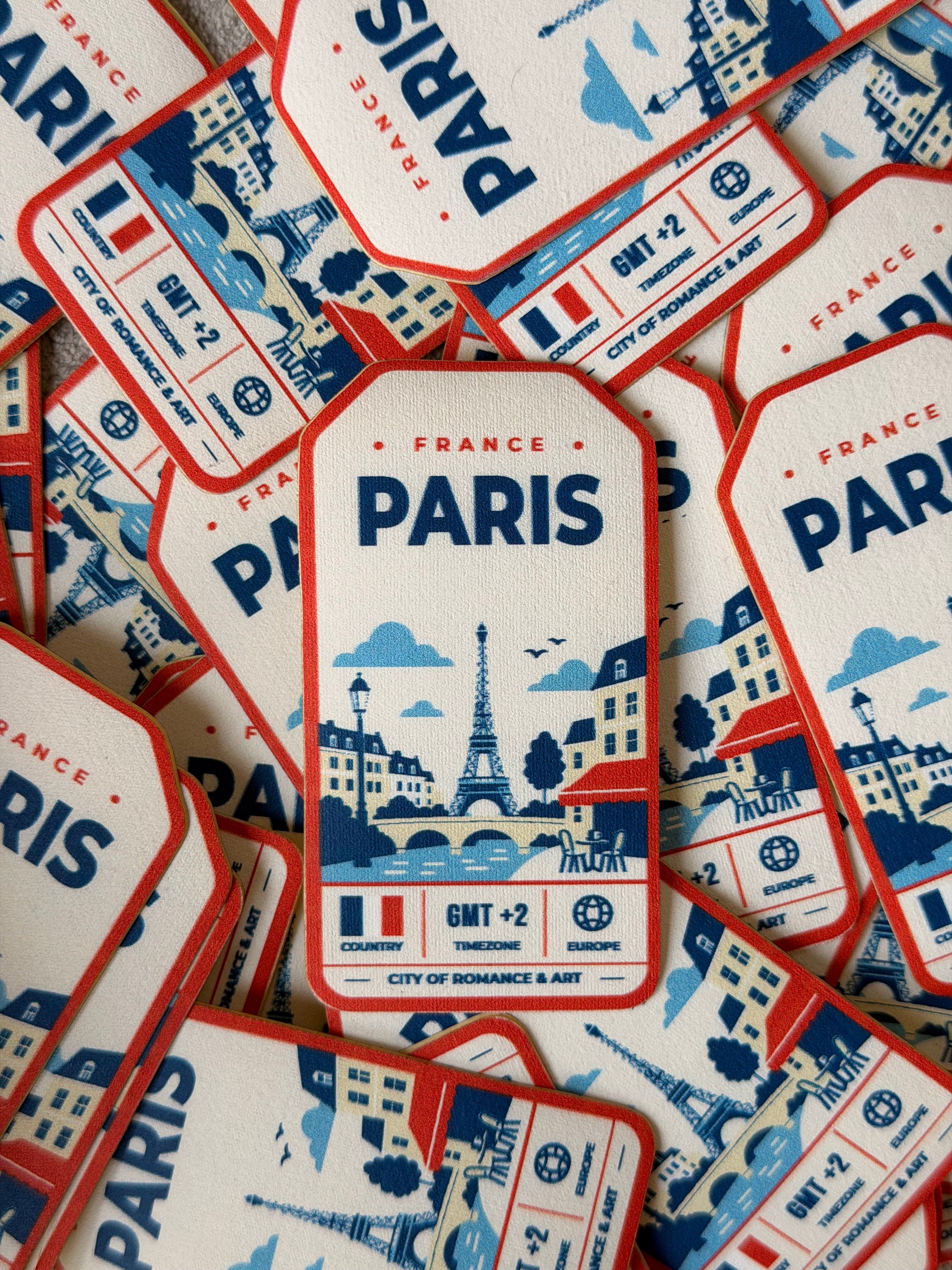 Paris - Bag Patch Sticker
