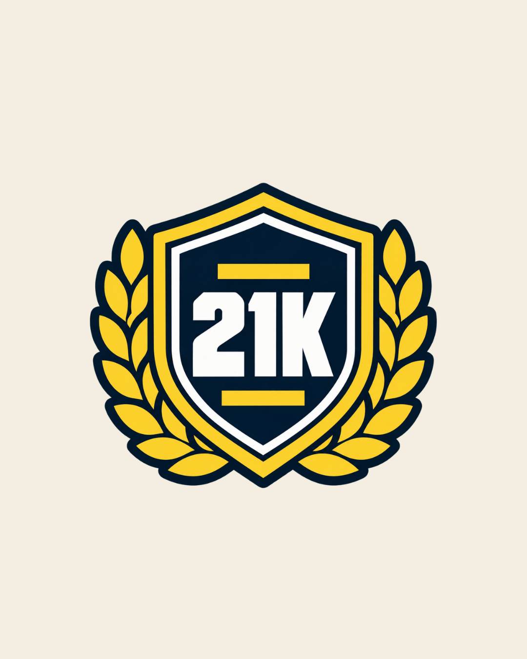 21K – Peel & Stick Half Marathon Patch