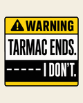 Warning - Bag Patch Sticker