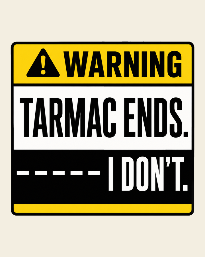 Warning - Bag Patch Sticker