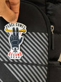 Peace Comes In Second Gear  - Bag Patch Sticker