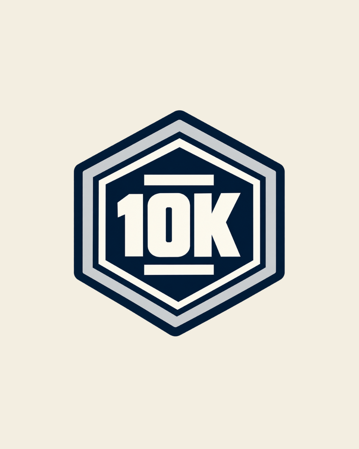 10K – Peel & Stick Running Patch