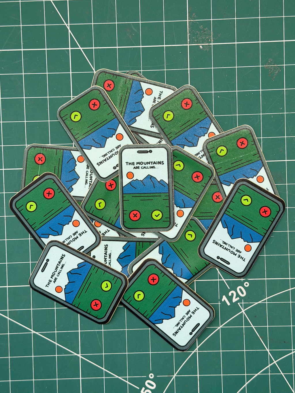 Mountains Calling – Decorative Bag Patch