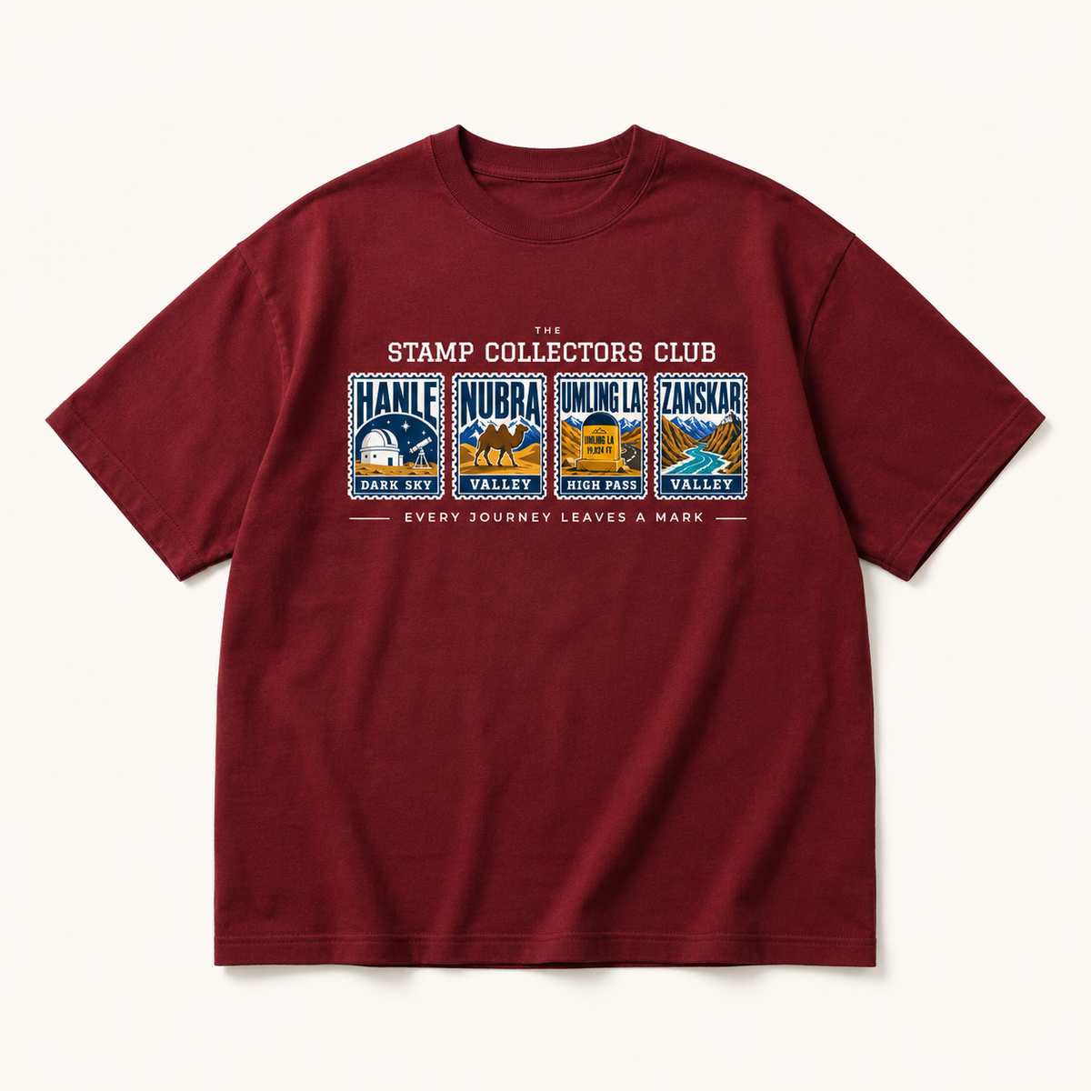 Topo Stamp Collector Tee