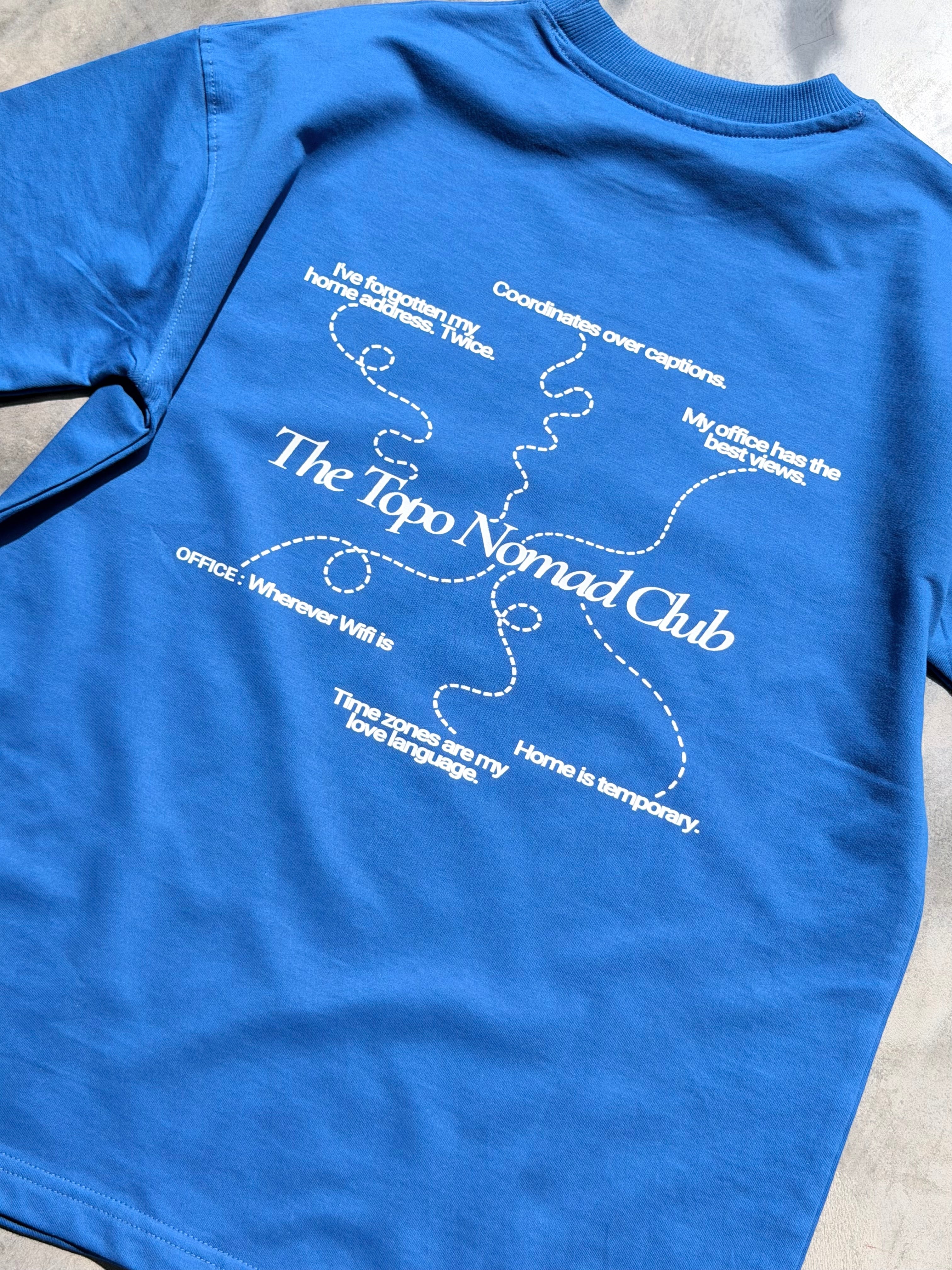 The Topo Nomad Club - Travel Tee Edition