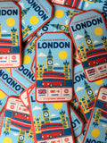 London - Bag Patch Sticker
