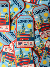 London - Bag Patch Sticker