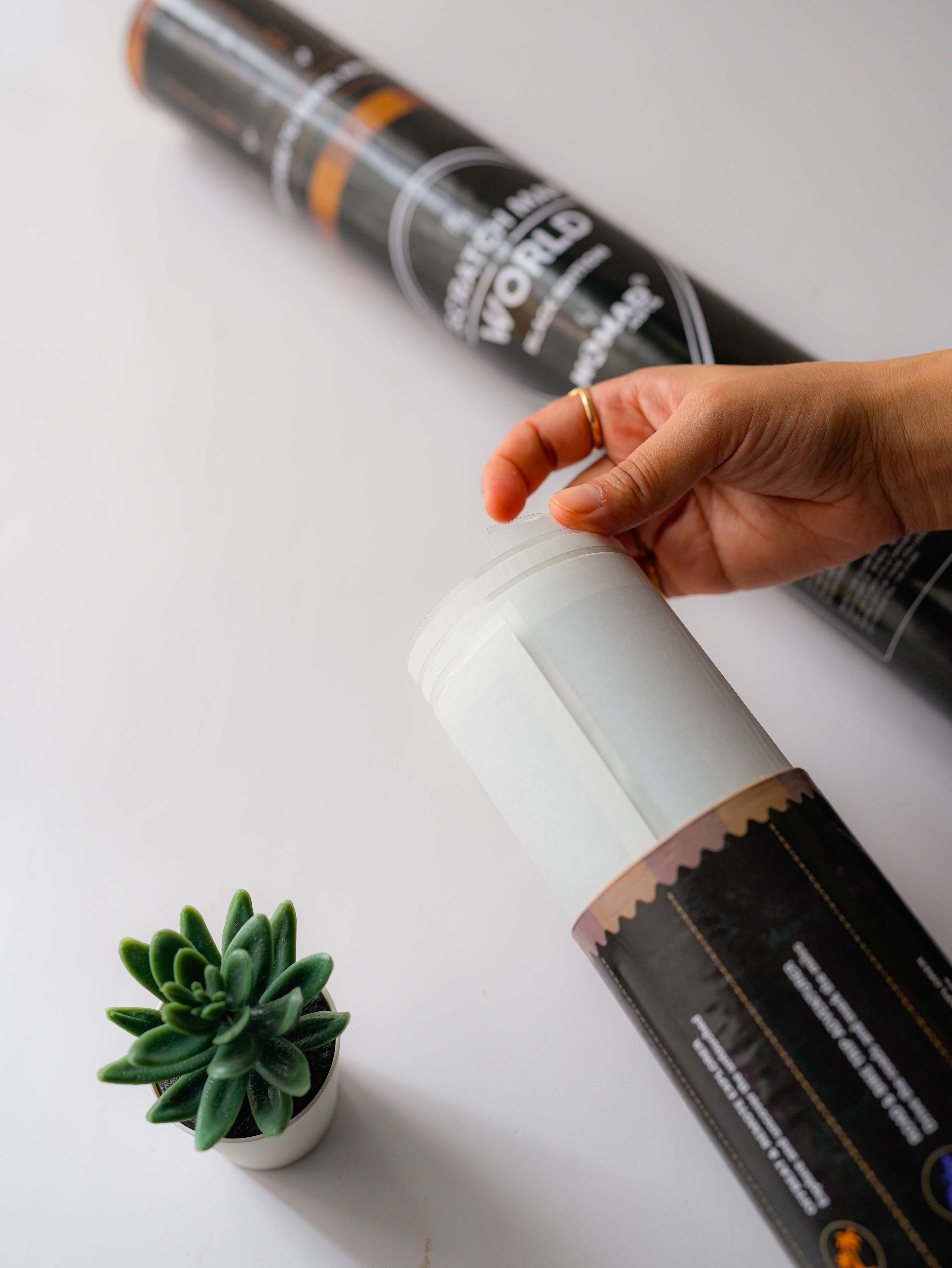 World Travel Scratch Map