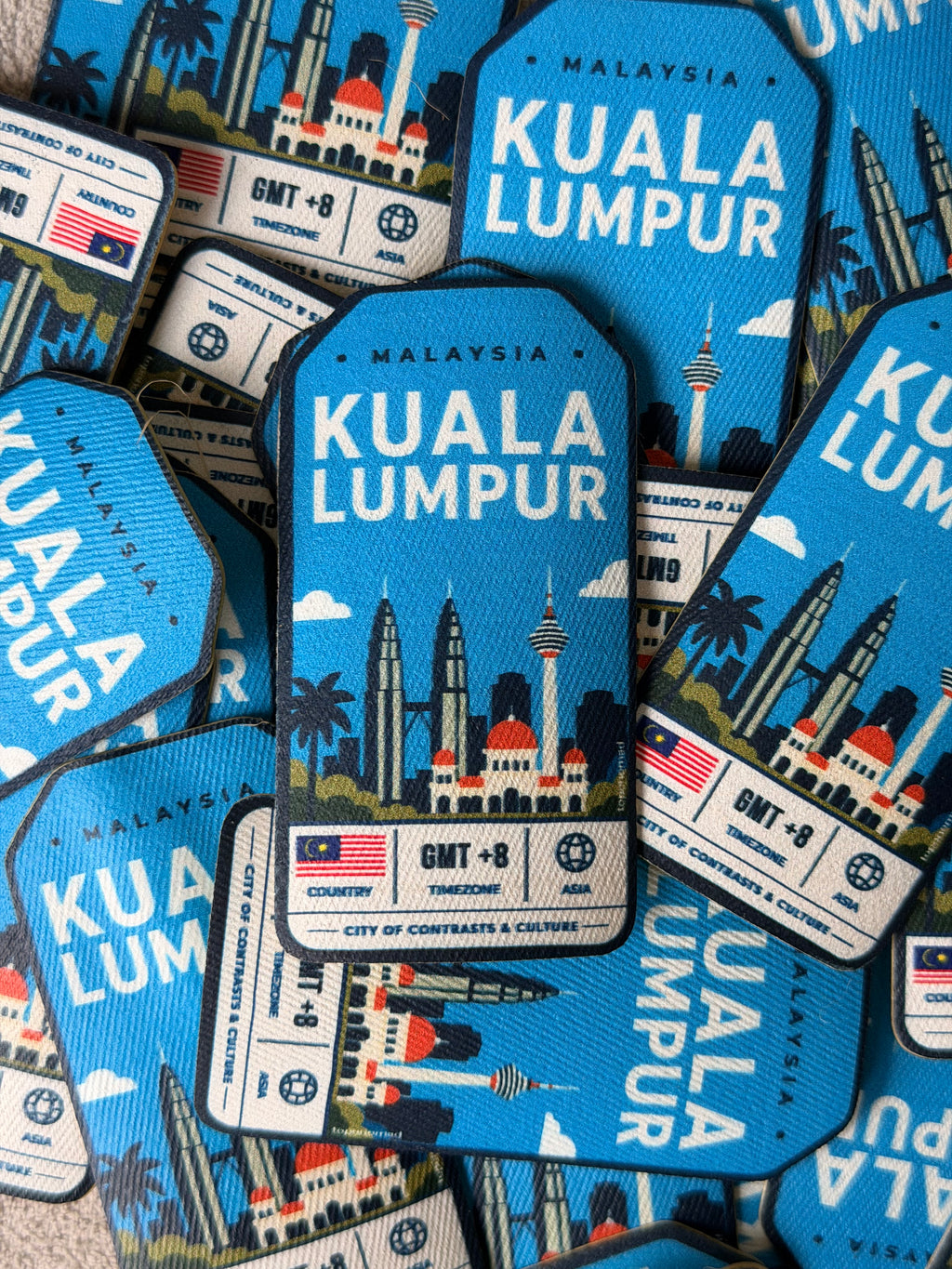 Kuala Lumpur - Bag Patch Sticker