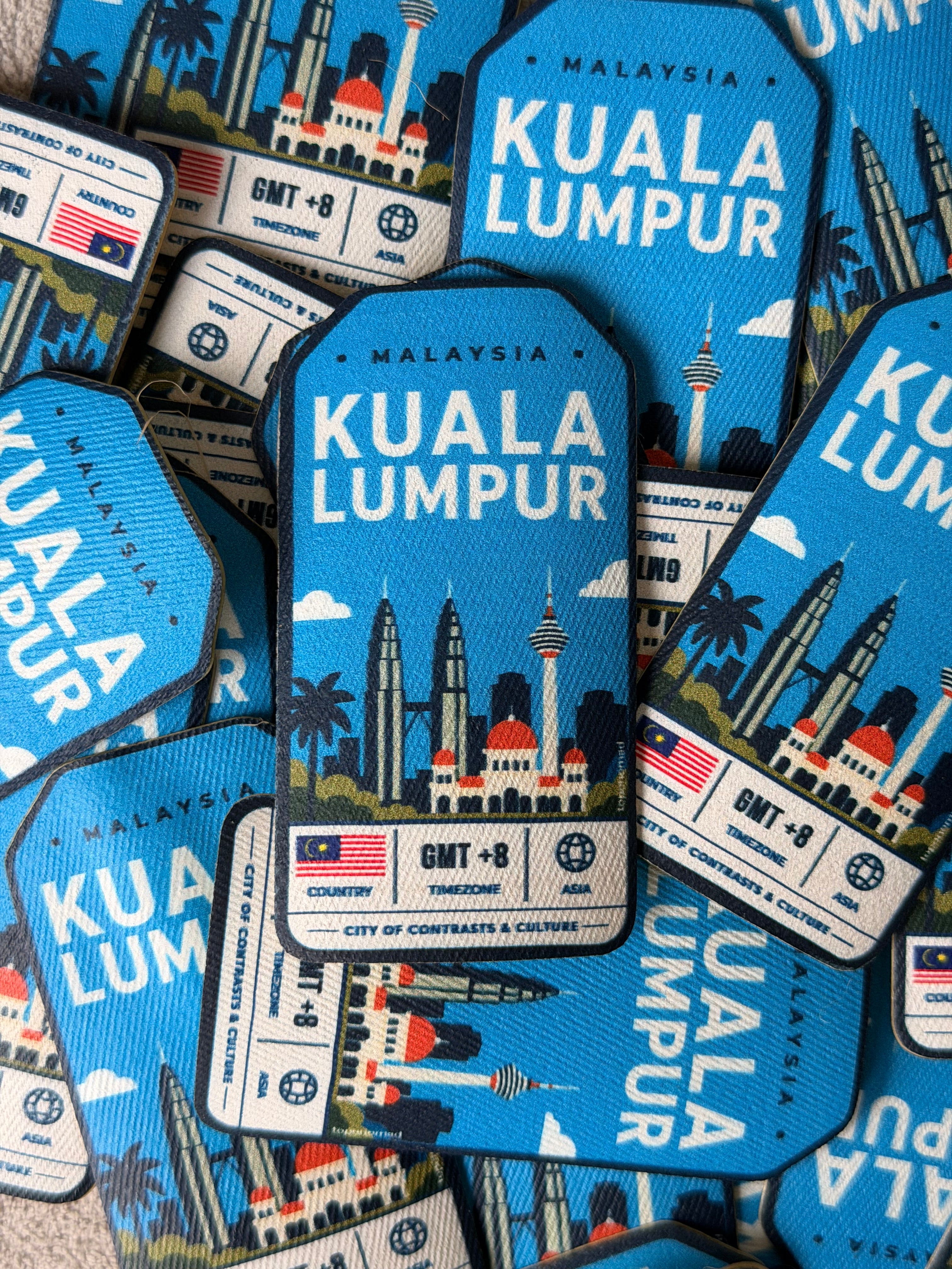 Kuala Lumpur - Bag Patch Sticker
