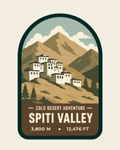 Spiti Valley - Bag Patch Sticker