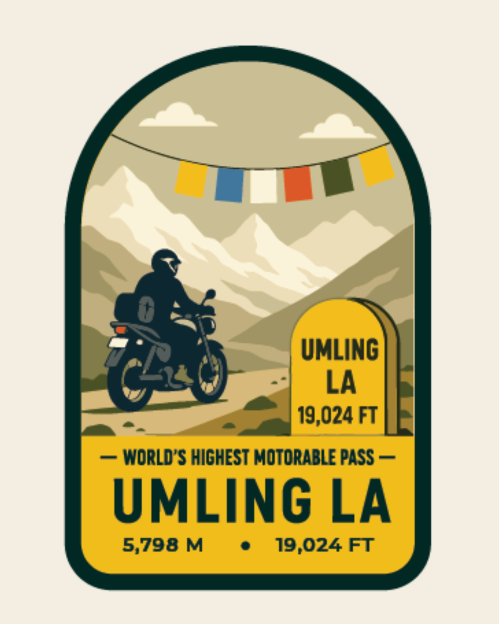 Umling La - Bag Patch Sticker