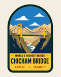 Chicham Bridge - Bag Patches