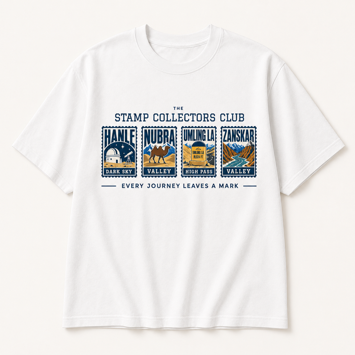 Topo Stamp Collector Tee