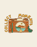 Collect Moments peel-and-stick travel patch design close-up
