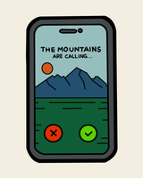 Mountains Calling – Decorative Bag Patch