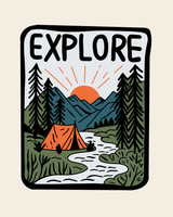 Explore – Decorative Bag Patch