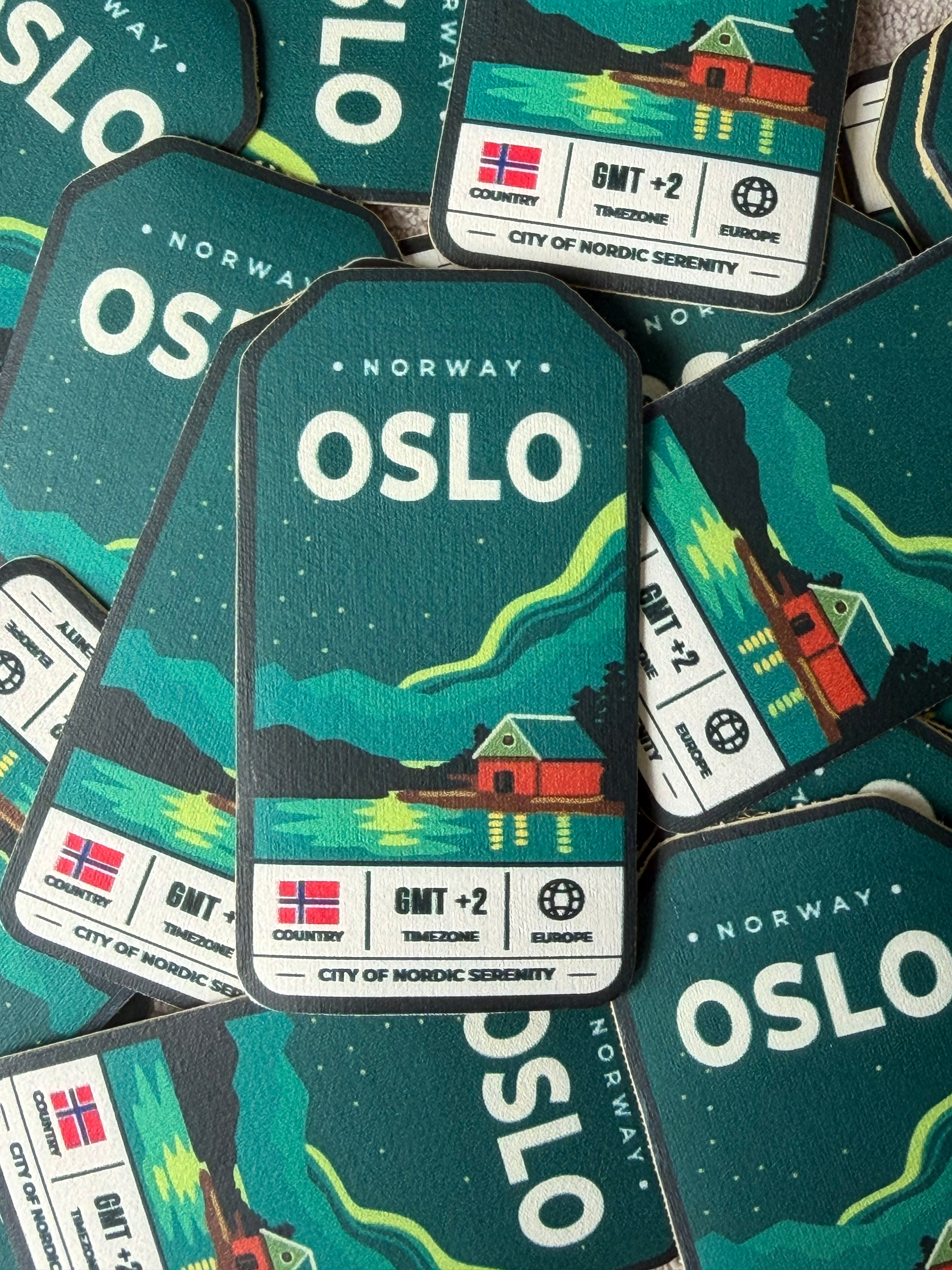 Oslo - Bag Patch Sticker