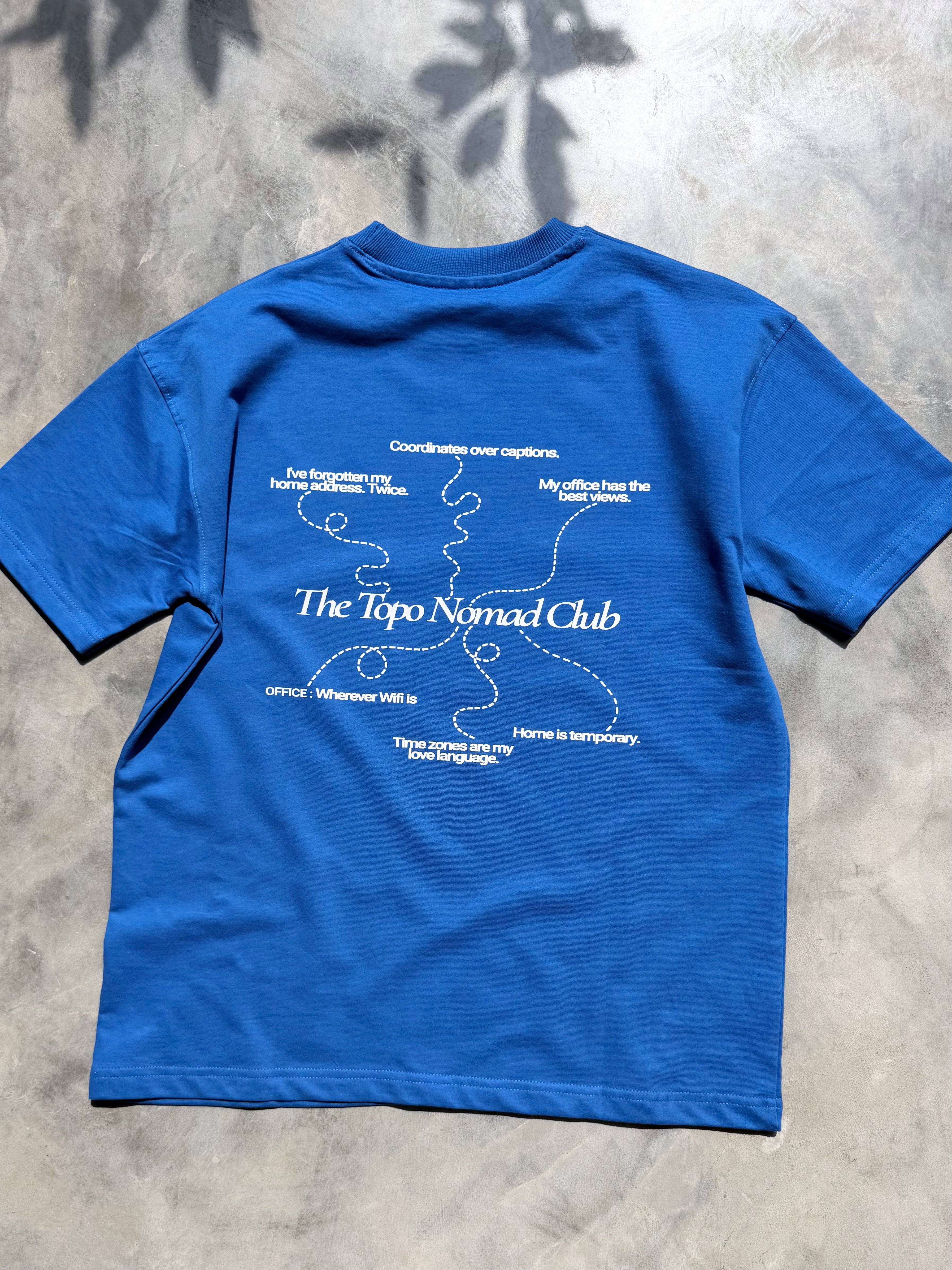 The Topo Nomad Club - Travel Tee Edition