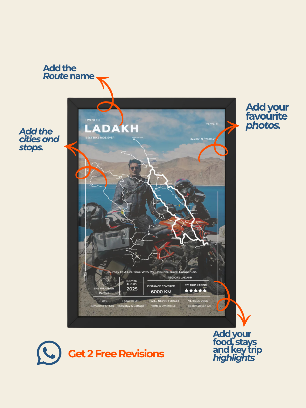 Ladakh Edition - Frame Your Road Trip©