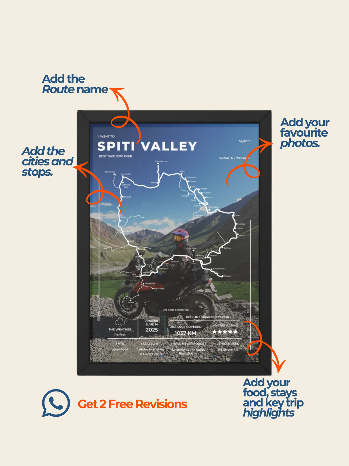 Spiti Valley Edition - Frame Your Road Trip©