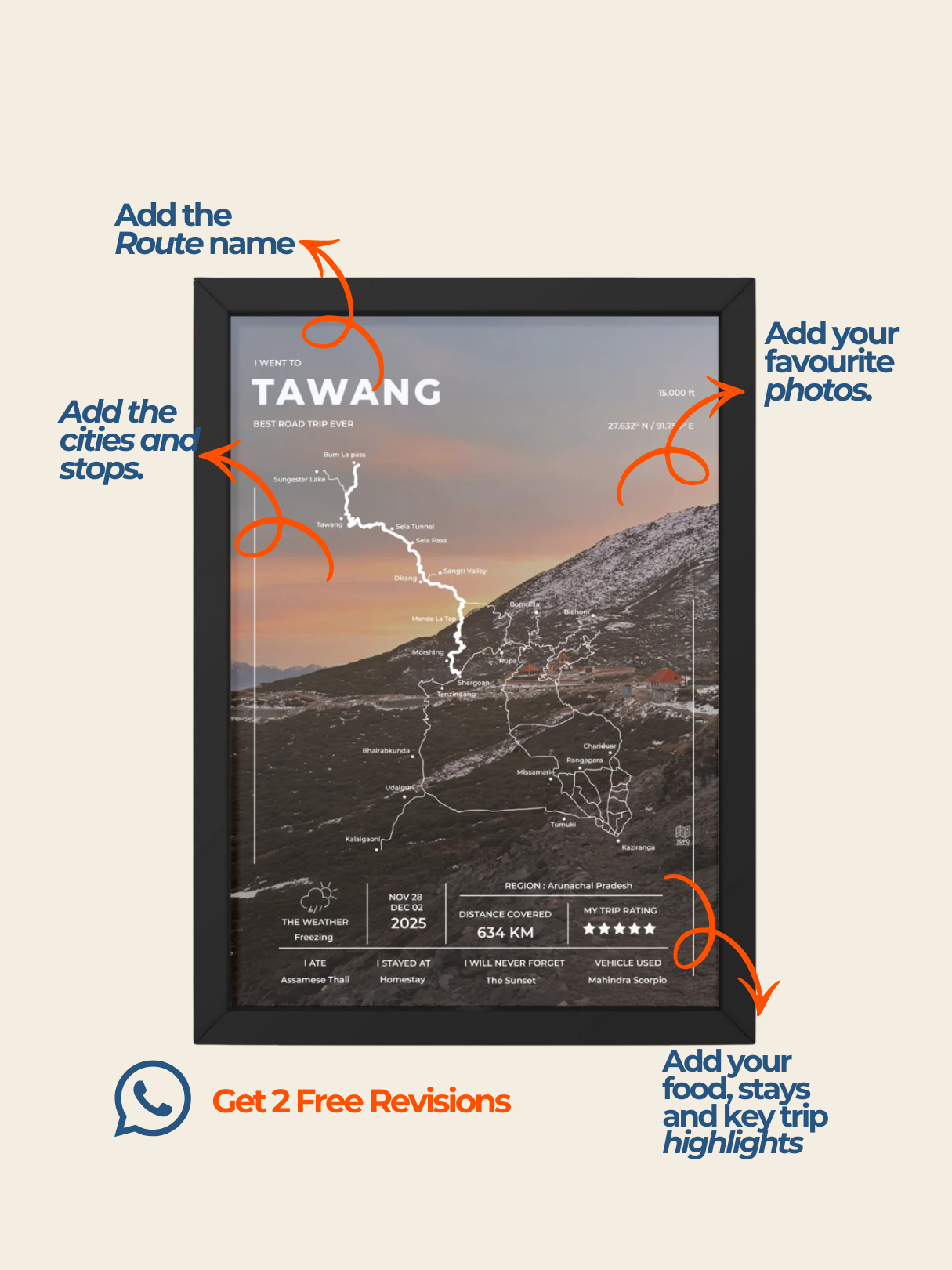 Tawang Edition - Frame Your Road Trip©