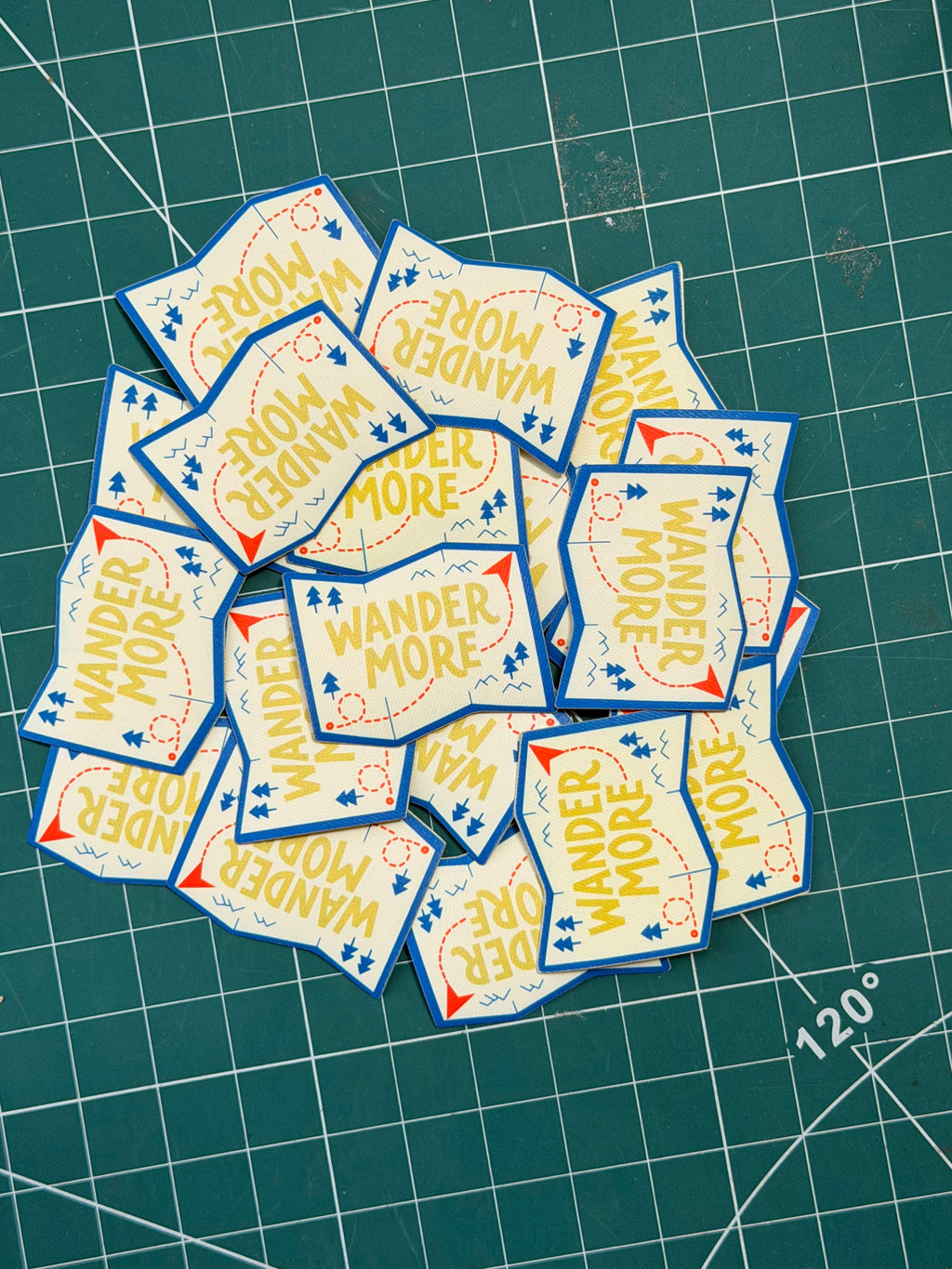 Wander More – Decorative Bag Patch
