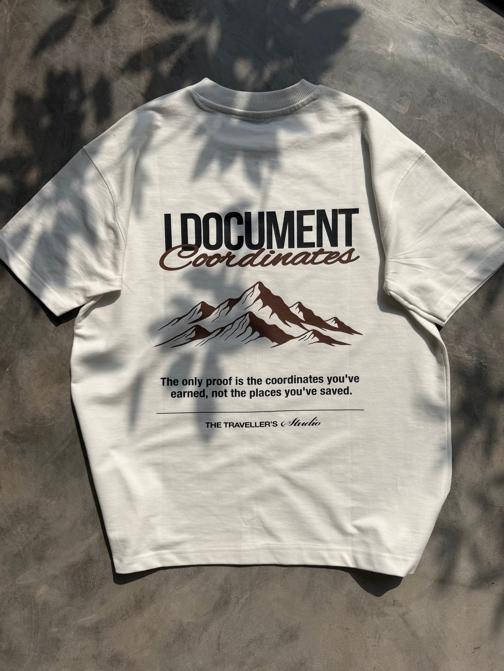 I Document Cordinates – Travel Tee Edition