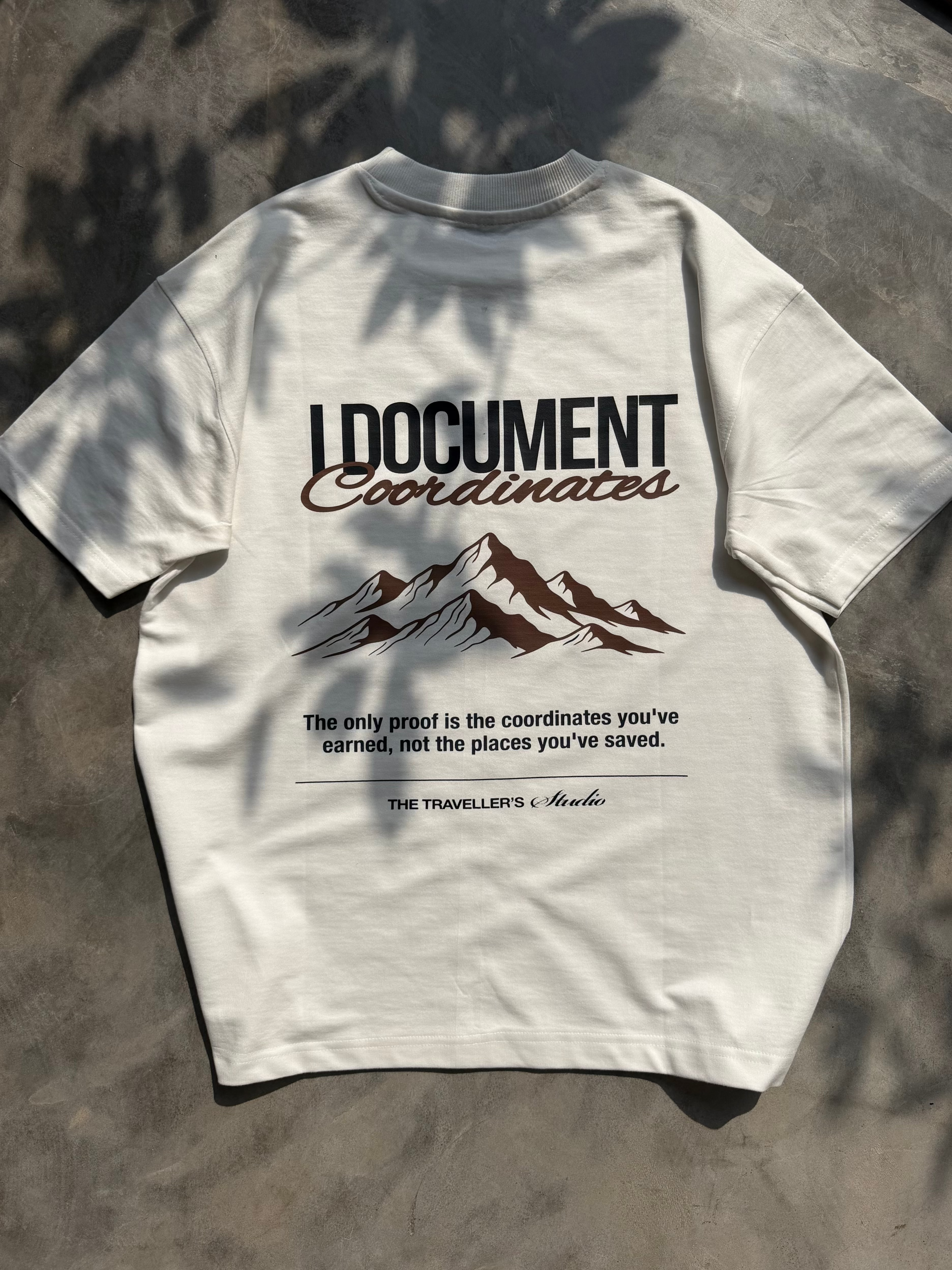 I Document Cordinates – Travel Tee Edition