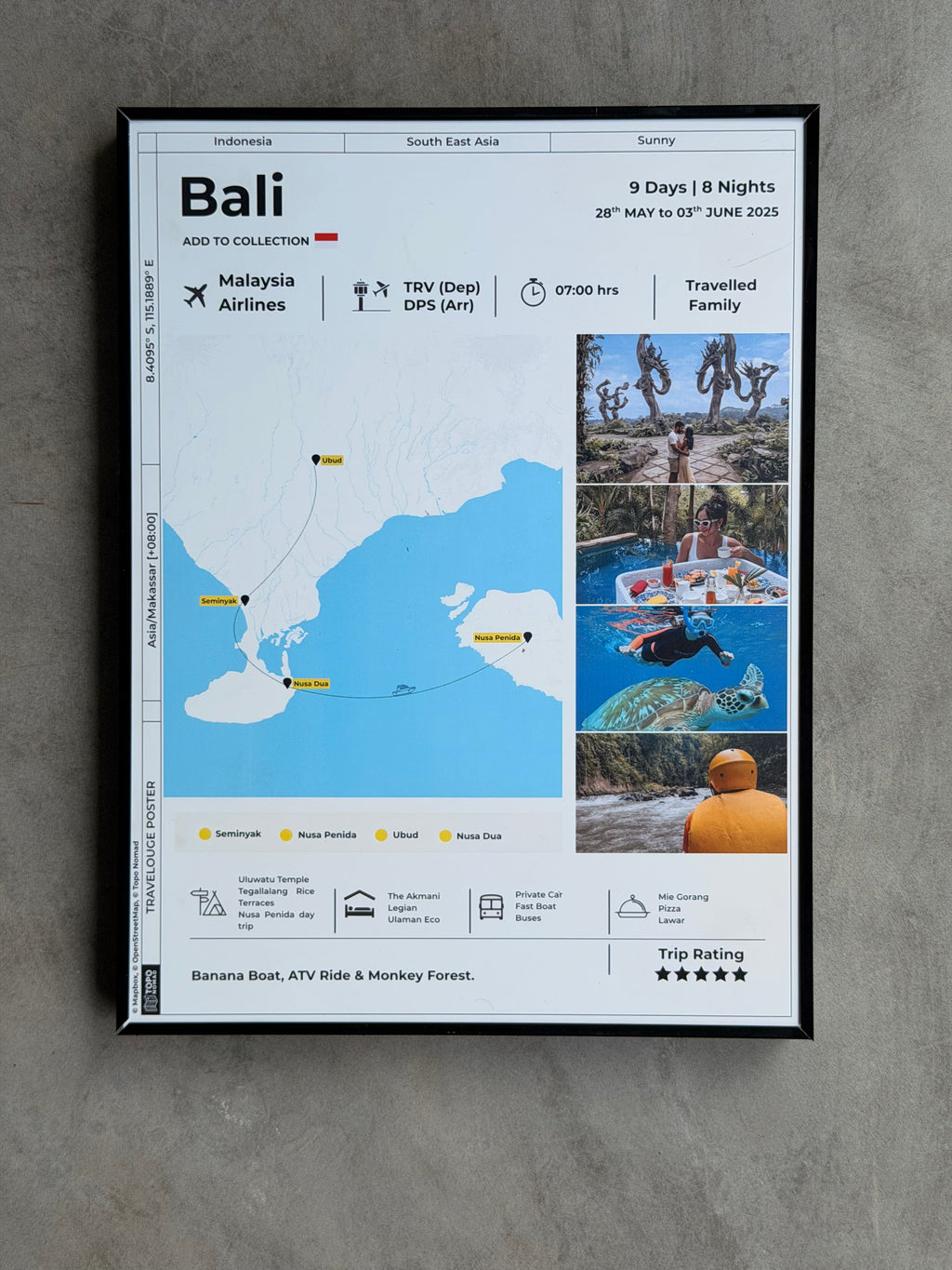 Road Trip - Travelogue Poster©