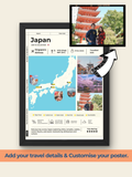 Japan Travelogue Poster©