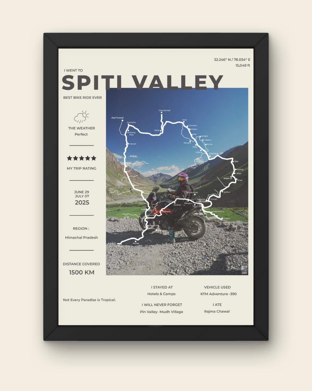Spiti Valley Edition - Frame Your Road Trip©