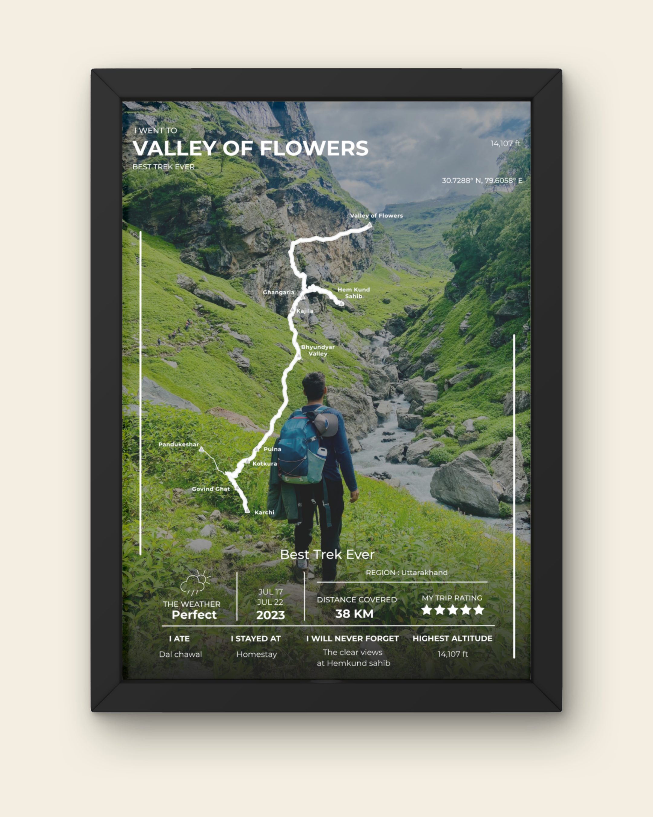 Valley of Flowers - Frame Your Trek©