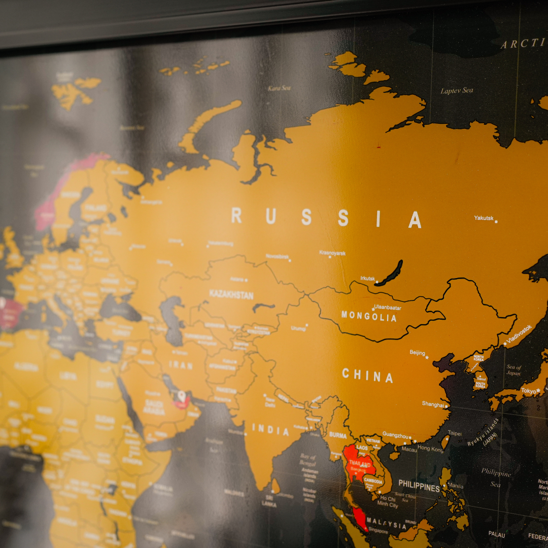 World Travel Scratch Map