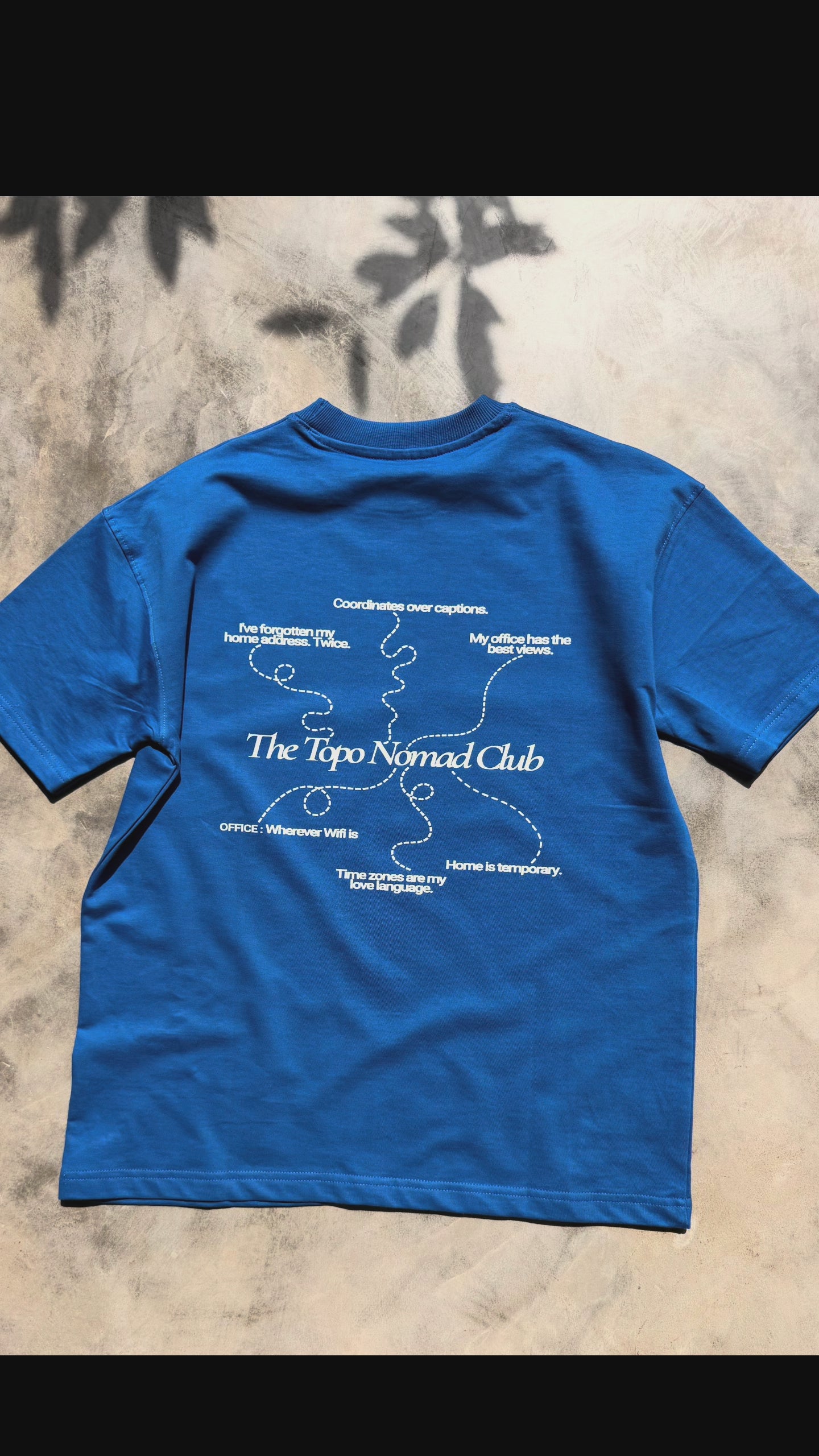 The Topo Nomad Club - Travel Tee Edition