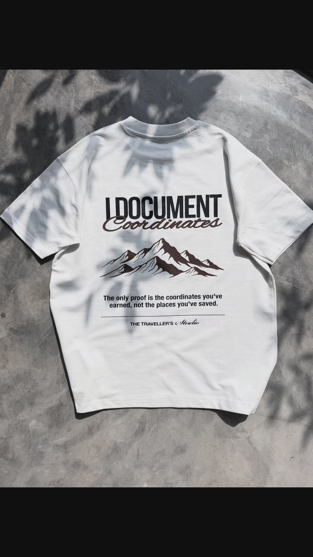 I Document Cordinates – Travel Tee Edition