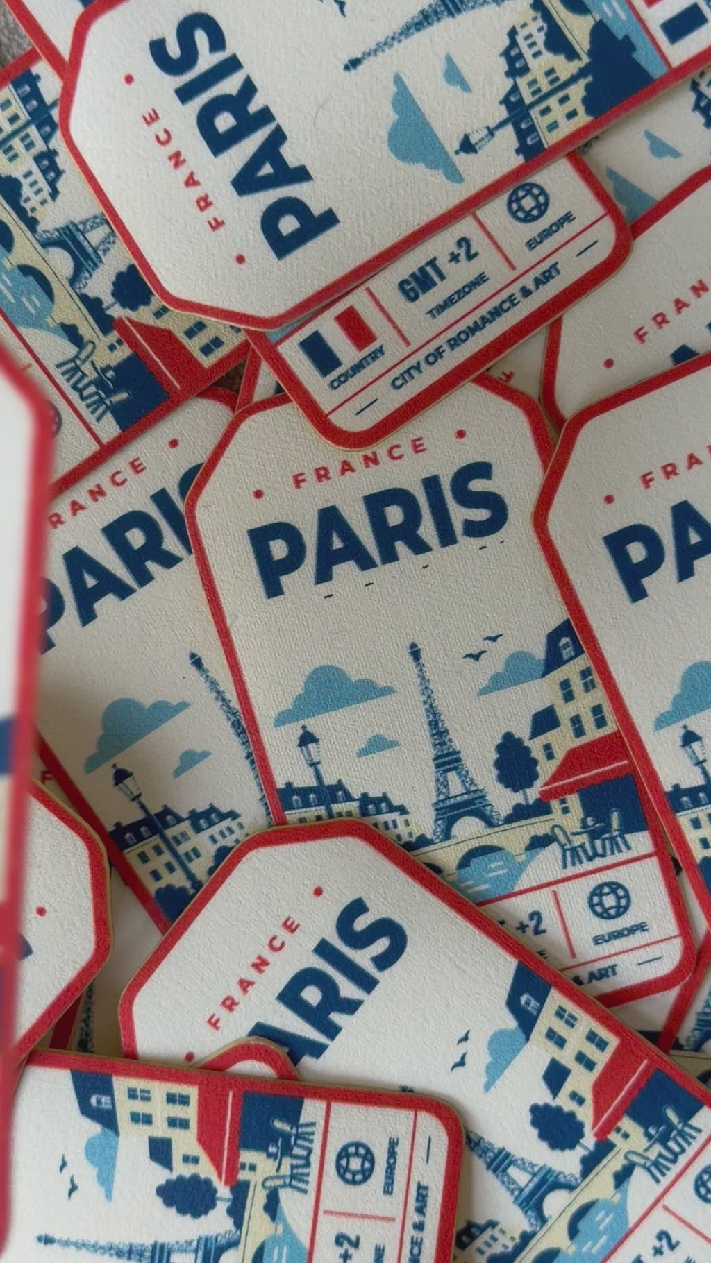 Paris - Bag Patch Sticker